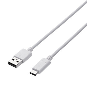 Dây cáp USB chuẩn C (A - C) 1.0m ELECOM MPA-AC10N - Hàng chính hãng