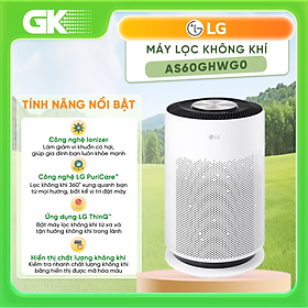 Mua Máy lọc không khí LG PuriCare 360 Hit AS60GHWG0 41W - Hàng Chính Hãng - Chỉ Giao HCM