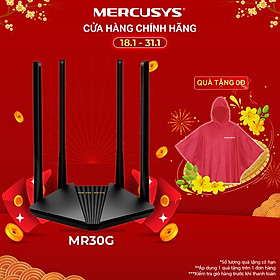 Mua  Hàng Chính Hãng  Bộ Phát Wifi Mercusys MR30G Băng Tần Kép Chuẩn AC Tốc Độ 1200Mbps Cổng LAN Gigabit
