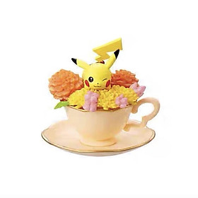 Mô hình hoa tách trà dễ thương Pokemon Pikachu đồ trang trí