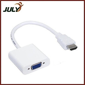 ( KHÔNG AUDIO ) - Cáp Chuyển HDMI sang VGA - JL - MÀU NGẪU NHIÊN