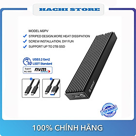 Mua Hộp Đựng Ổ Cứng M2PV-C3-BK (Màu Đen) SSD ORICO NVME M.2 Tốc độ 10Gbps - Hàng Chính Hãng