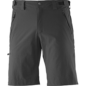 QUẦN NGẮN TREKING NAM SALOMON WAYFARER SHORT M DARK CLOUD - L36339200