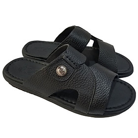 Dép nam da bò BIGGBEN cao cấp DN271 - 41