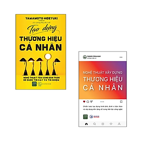 Combo 2 cuốn Xây Dựng Thương Hiệu Cá Nhân: Nghệ Thuật Xây Dựng Thương Hiệu Cá Nhân + Tạo Dựng Thương Hiệu Cá Nhân