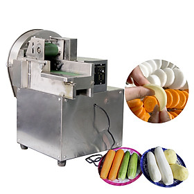 Mua Máy Thái Rau Củ Quả 3A240W (Có Băng Tải) Năng Suất 30-150Kg/h - Hàng Chính Hãng