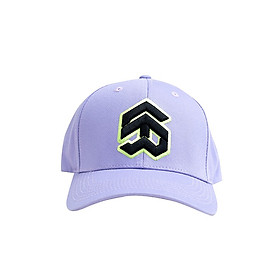 5THEWAY /stroke/ BIG LOGO BASEBALL CAP in PASTEL LILAC aka Nón Lưỡi Trai Tím