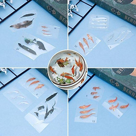 Mua Set 13 miếng dán cá 3D.