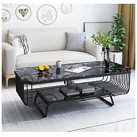 Mua Bàn trà mặt đá Moca đen Juno Sofa
