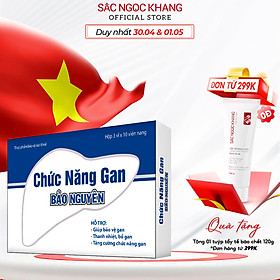 Thực phẩm bảo vệ sức khỏe Viên uống Chức năng gan Bảo Nguyên