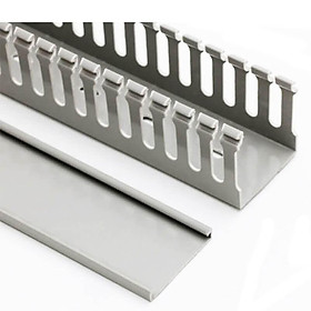 Mua Máng cáp nhựa  máng điện nhựa  máng nhựa răng lược  máng nhựa đi dây 85cm