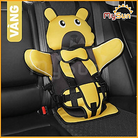 Ghế ngồi ô tô oto cho em bé 1 2 3 4 5 tuổi an toàn trên xe hơi MySun