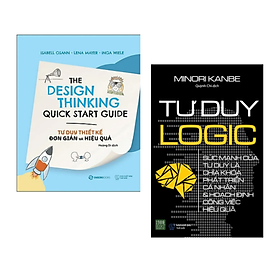 Combo 2 cuốn: Tư Duy Thiết Kế Đơn Giản Và Hiệu Quả + Tư Duy Logic ( Phát Triển Tư Duy Cá Nhân/ Tặng Kèm Bookmark)