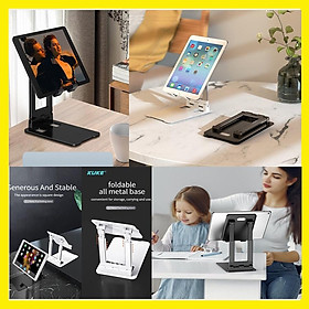 Mua Giá Đỡ Để Bàn Cho Điện Thoại  Máy Tính Bảng  Ipad Làm Từ Hợp Kim Nhôm Cao Cấp Hai Trục Xoay 180 Độ  Thay Đổi Chiều Cao