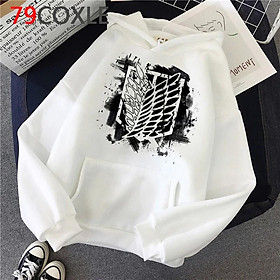 Áo Hoodie In Hình Anime Attack On Titan Y2K Esthetic Cho Nam