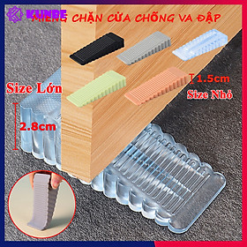 Miếng Chặn Cửa Silicone KUNBE Mẫu Mới Chống Sập Cửa Chắn Gió Va Đập Cửa An Toàn