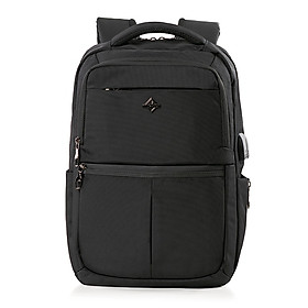 Ba Lô Laptop Mr. Vui BLLT812-15 - Màu Đen