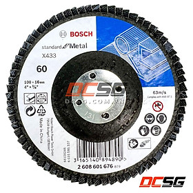Mua Đĩa nhám xếp Alox 100mmx16mm Bosch (chọn phân loại) | DCSG