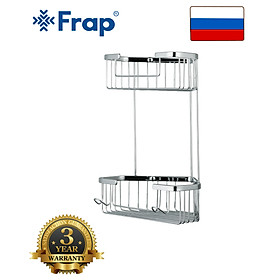 Mua Giá góc đôi 2 tầng để đồ nhà vệ sinh Frap F351-1 Hàng Chính Hãng Nhập Khẩu