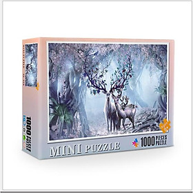 Hình ảnh Tranh Ghép 1000 Mảnh Giấy Mini/Jigsaw Puzzle 1000 Pieces/Puzzle 1000 Mini/Bộ Xếp Hình Mini/Tranh Xếp Hình1000 Mảnh/Tranh Xếp Hình Cho Bé Từ 7 Tuổi/Tranh Anime/Tranh Xếp Hình Phong Cảnh