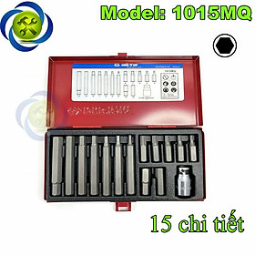 Mua Bộ mũi vít đóng lục giác Kingtony 1015MQ 15 chi tiết H4-H12