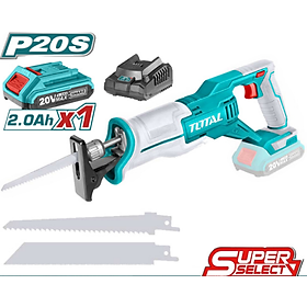 Mua MÁY CƯA KIẾM DÙNG PIN 20V (1 pin 2.0AH +sạc ) TOTAL TRSLI11521 - HÀNG CHÍNH HÃNG