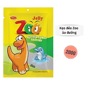 Kẹo dẻo Zoo Bibica áo đường túi 200g