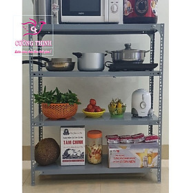 Mua Kệ sắt đa năng 4 tầng | Cao 1m2 x Dài 1m x Rộng 30cm  chứa đựng đồ đạc trong nhà