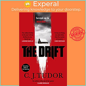 Sách - The Drift - The spine-chilling new novel from the Sunday Times bestseller by C. J. Tudor (UK edition, paperback)