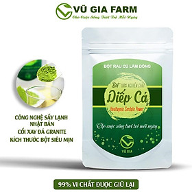 Bột Diếp Cá Sấy Lạnh Nguyên Chất Vũ Gia (50g/ túi)
