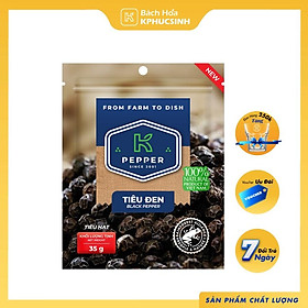 Tiêu đen xay k pepper 35g KPHUCSINH