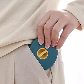 Mua Hộp Đựng Dây Cáp / Tai Nghe / Dây Sạc Thiết Kế Xoay Có Thể Thu Gọn Tiện Dụng Mang Theo Du Lịch Có đế kê điện thoại