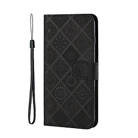 Bao Da Họa Tiết Thổ Cẩm Có Ngăn Đựng Thẻ Cho Xiaomi Redmi Note 8 Pro Redmi Note 8 Pro