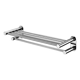 Thanh vắt khăn ToTo TX726AE - Inox mạ Crom Niken 2 tầng EGO