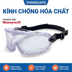 Mua Kính bảo hộ chống hóa chất VMAXX kính bảo vệ ôm sát mặt  chống văng bắn  chống đọng hơi sương (xanh trong suốt)