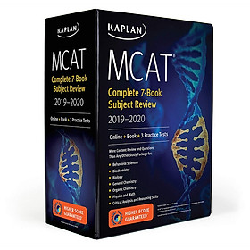 Download sách MCAT Complete 7-Book Subject Review 2019-2020