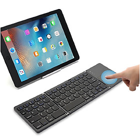 Mua Bàn Phím Không Dây Mini Gấp Gọn Bluetooth Tích Hợp Touchpad