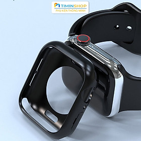 Ốp bảo vệ cho Apple Watch series 11/ 10/ 9/ 8/ 7/ 6/ 5/ SE - dẻo, trong suốt