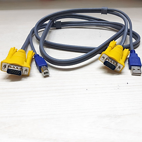 Mua Cáp VGA KVM chuẩn 15 Pin dây dài 1.5M - V602F