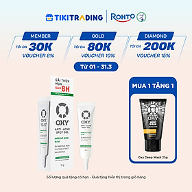 Gel chấm mụn, mờ thâm Oxy Anti-Acne Spot Gel 10g