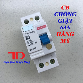 Mua CB chống giật 63A Hàng Mỹ