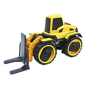 Mô hình xe nâng hàng có đèn nhạc Beiyu 6677-7