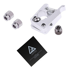 3D Printer Build Surface Sticker+Extruder Right Kit+Driver Gear