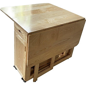 Bộ Bàn Ăn Xếp Gọn Cao Cấp Bình Long-001