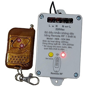 Mua Bộ điều khiển thiết bị từ xa bằng remore RF 30A HES-1CH-30A RD
