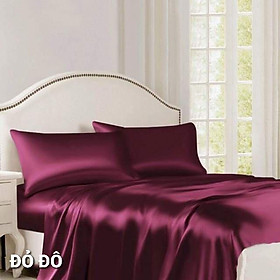 GIÁ SHOCK Ga (Drap) phi lụa Thái Tuấn cao cấp loại 1, ga bọc nệm 1m6,1m8 , ga nệm bo chun phi lụa - NEMTOTBEDDING