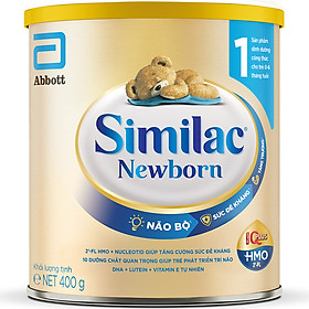 Sữa Bột Cho Bé Similac Newborn Eye-Q 400g Gold Label