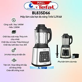 Mua Máy làm sữa hạt đa năng Tefal BL83SD66 - Hàng Chính Hãng - Bảo Hành 12 Tháng