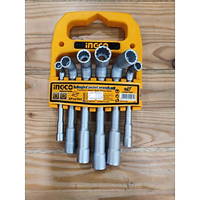 Bộ 6 chìa vặn góc  L  ingco LASWT0601