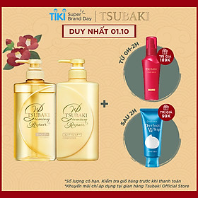 Bộ Đôi TSUBAKI Phục Hồi Ngăn Rụng Tóc (490ml/chai)